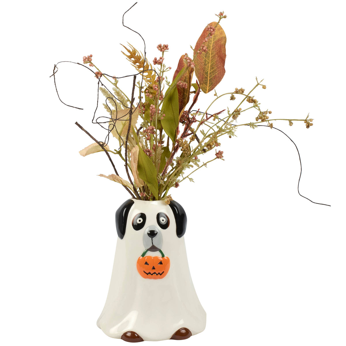 Ghost Dog Vase