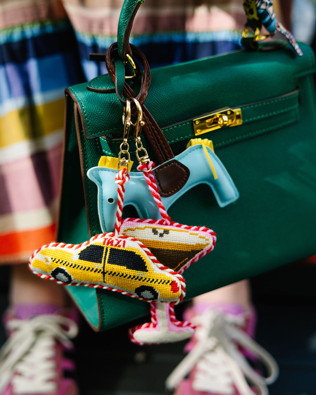 Taxi Cab - Bag Charm
