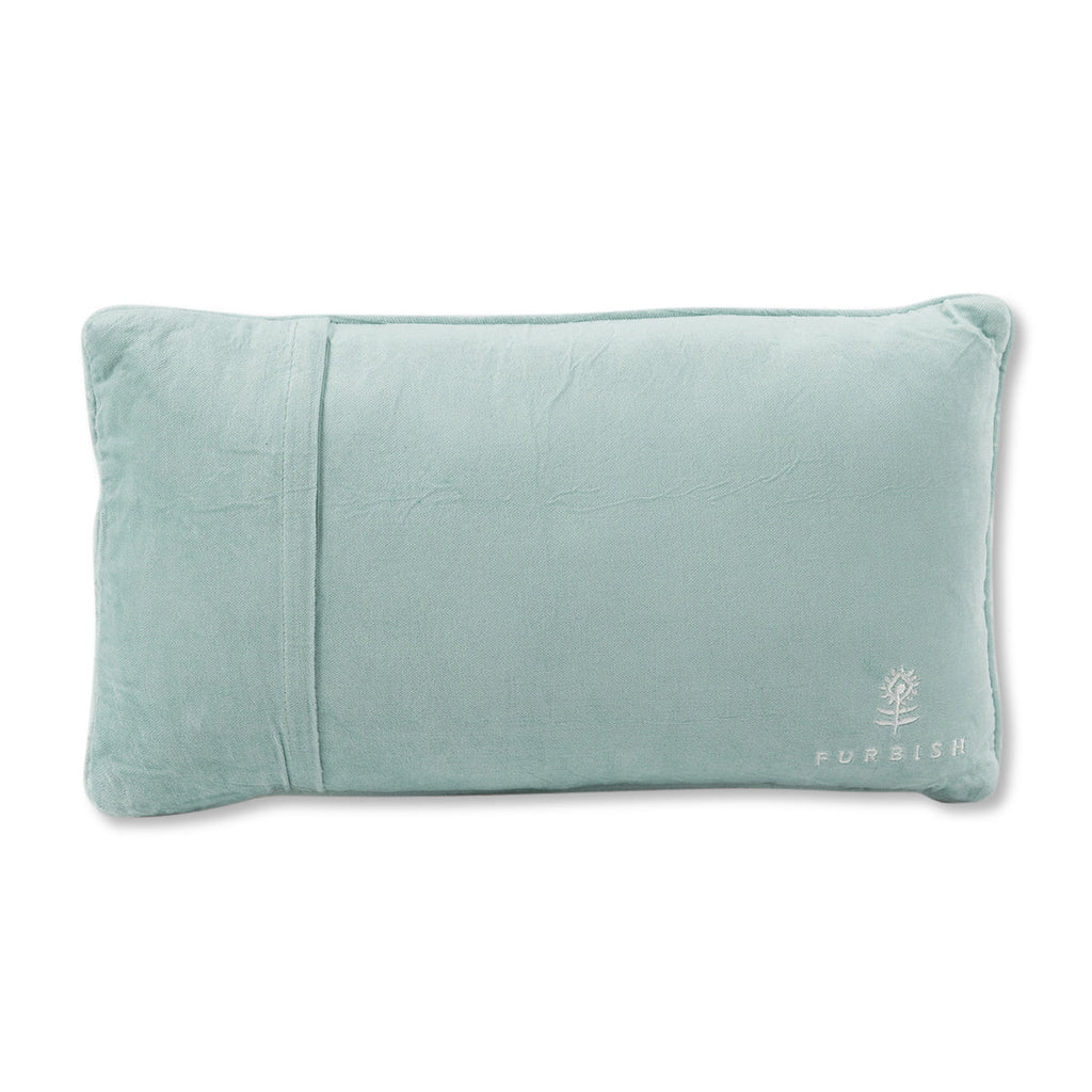 Where the People Aren't Needlepoint Pillow