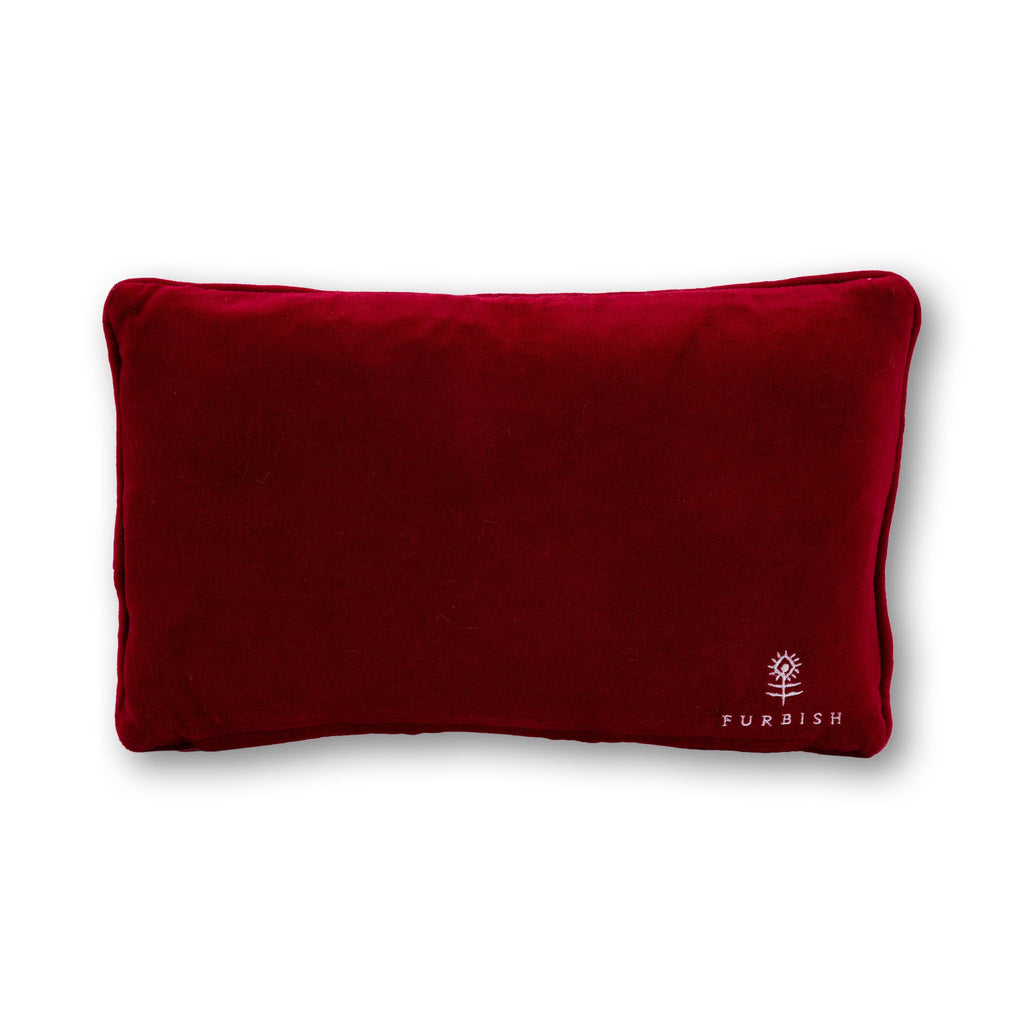 Mentally Stable Needlepoint Pillow