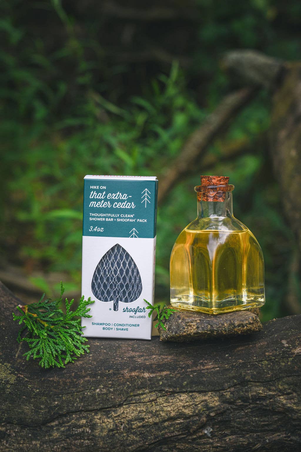 That Extra-Meter Cedar Shower Pack