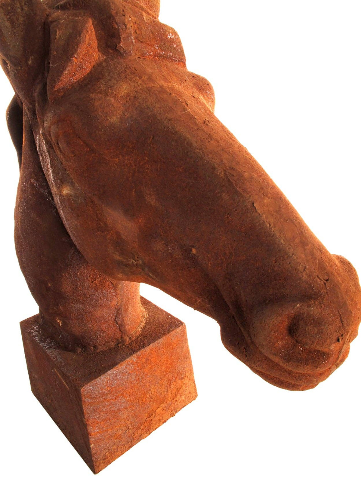 Handmade Horse Head on Base