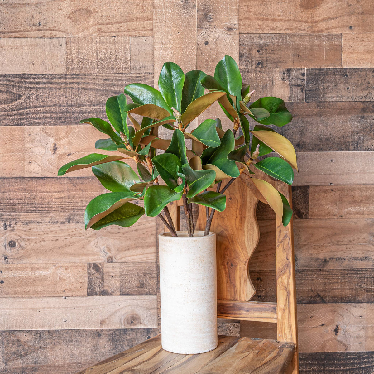 Magnolia Leaf Branch - 24 Inch