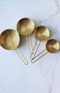 Auric Gold Stainless Steel Measuring Cup Set