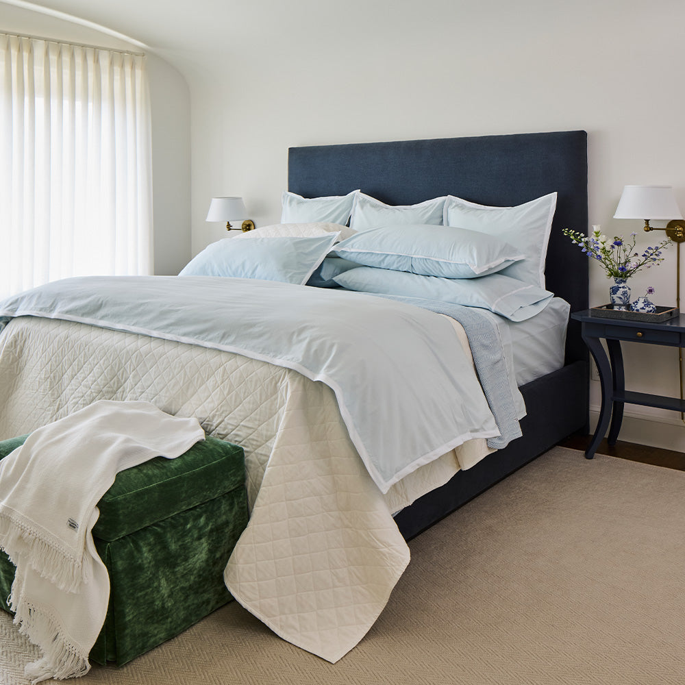 Essential Piping Pillow Sham