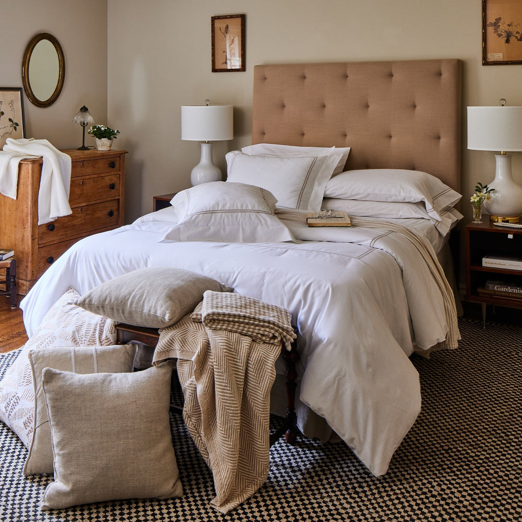 Ella Embroidered Pillow Sham