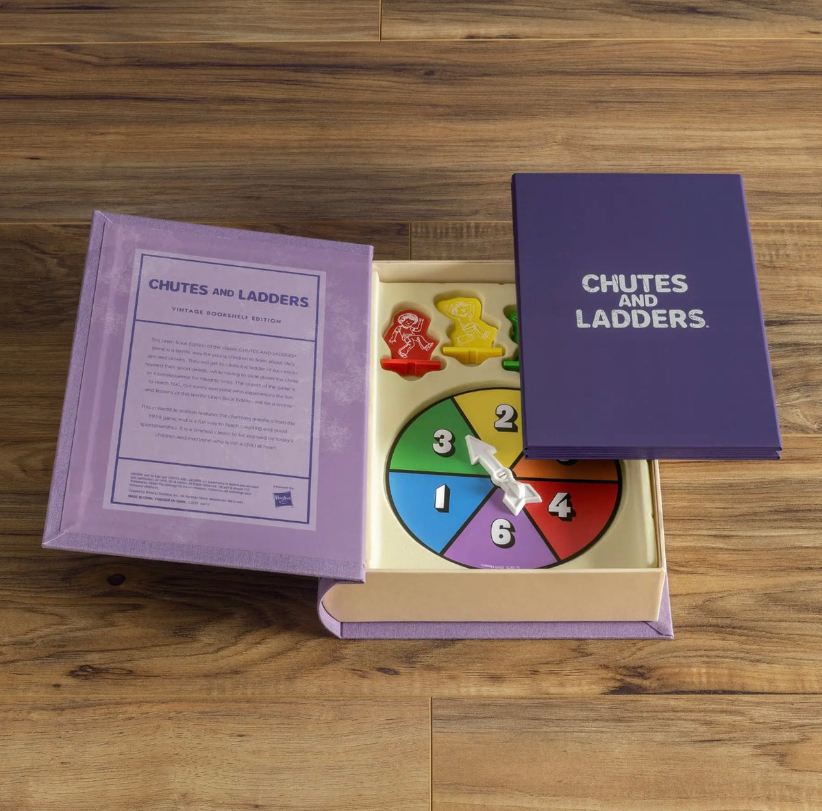 Chutes and Ladders Vintage Bookshelf Game