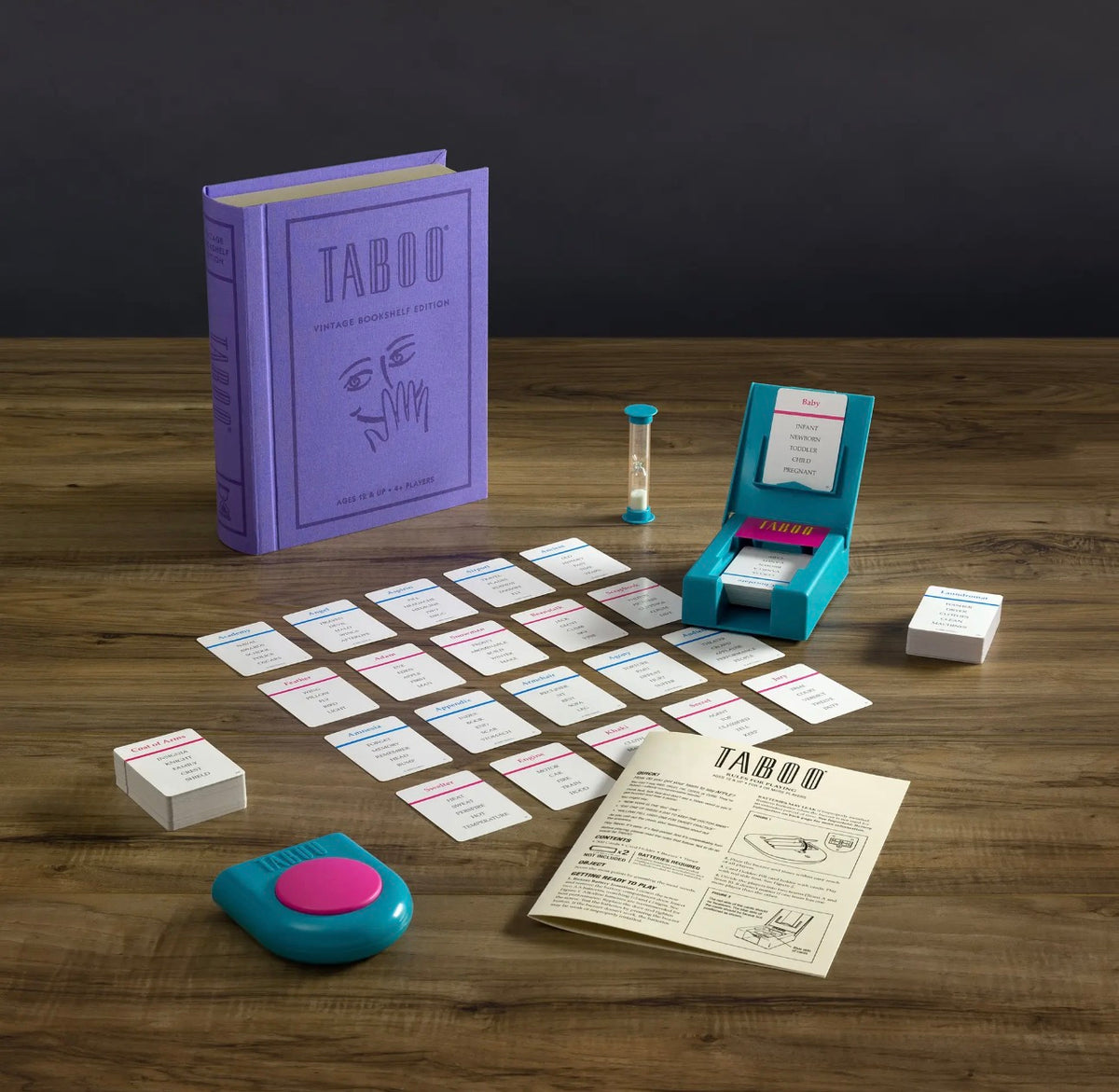 Taboo Vintage Bookshelf Game