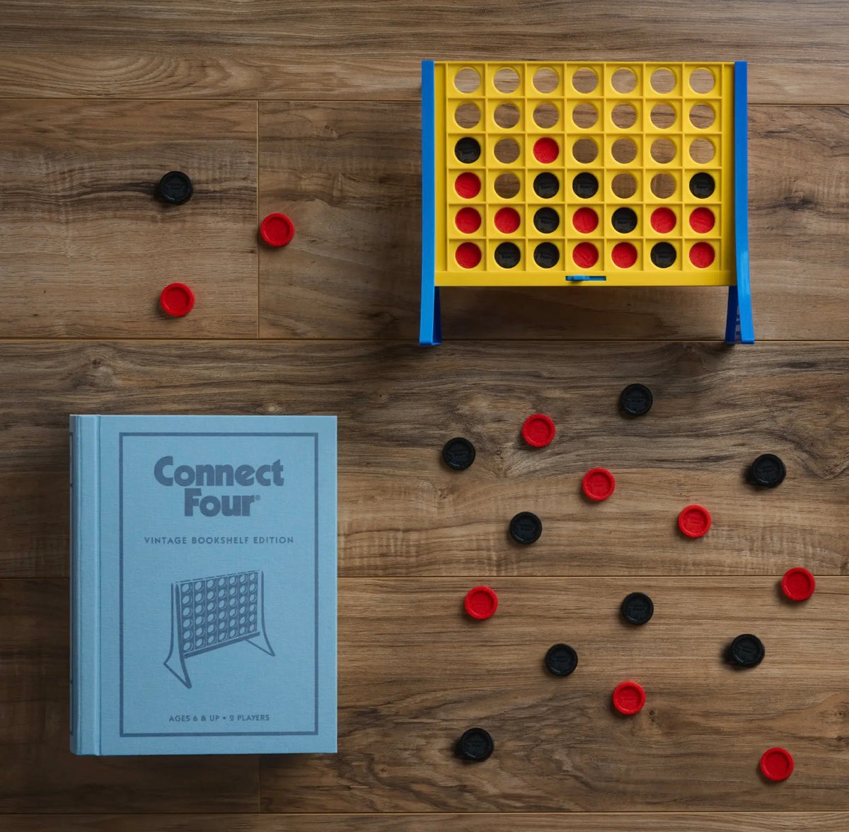 Connect 4 Vintage Bookshelf Game