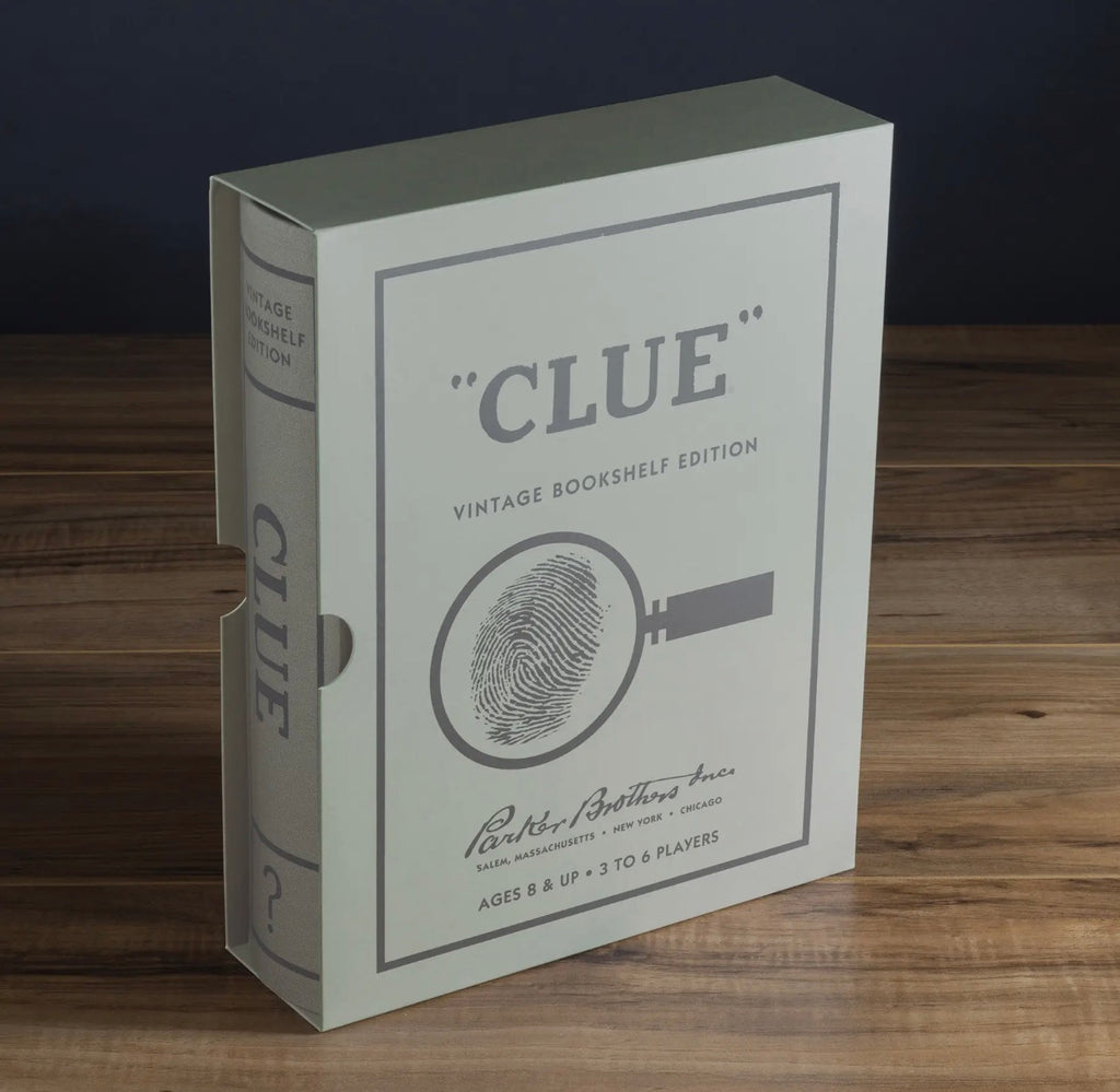 Clue Vintage Bookshelf Game