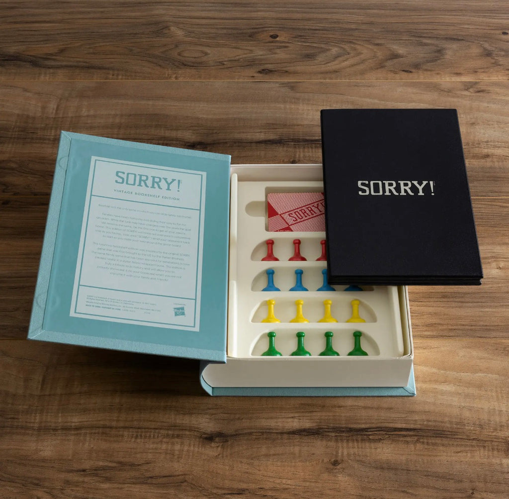 Sorry! Vintage Bookshelf Game