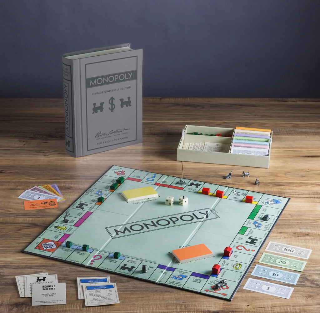 Monopoly Vintage Bookshelf Game