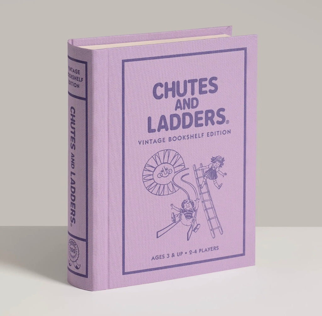 Chutes and Ladders Vintage Bookshelf Game