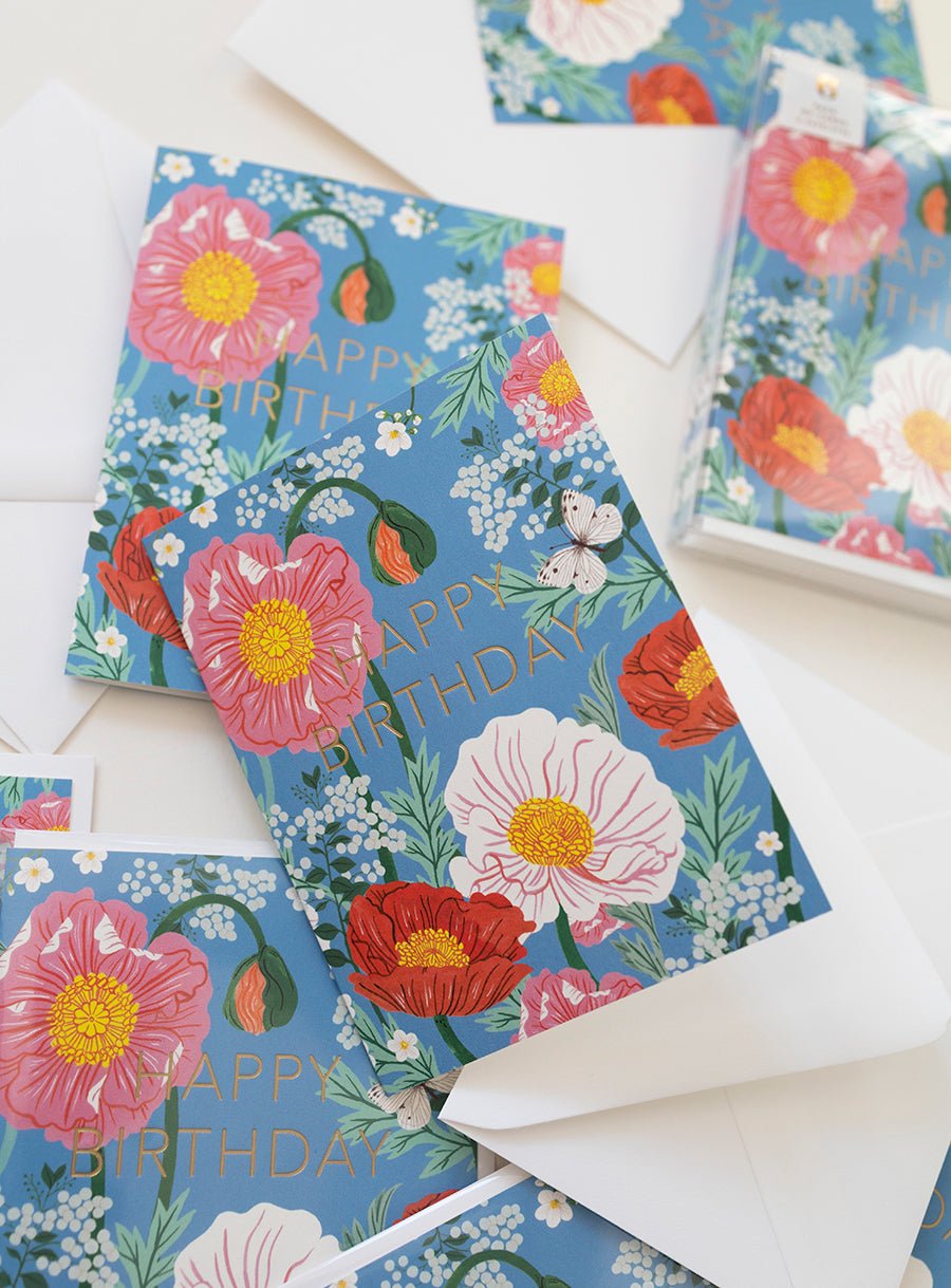 POPPIES | Birthday Card