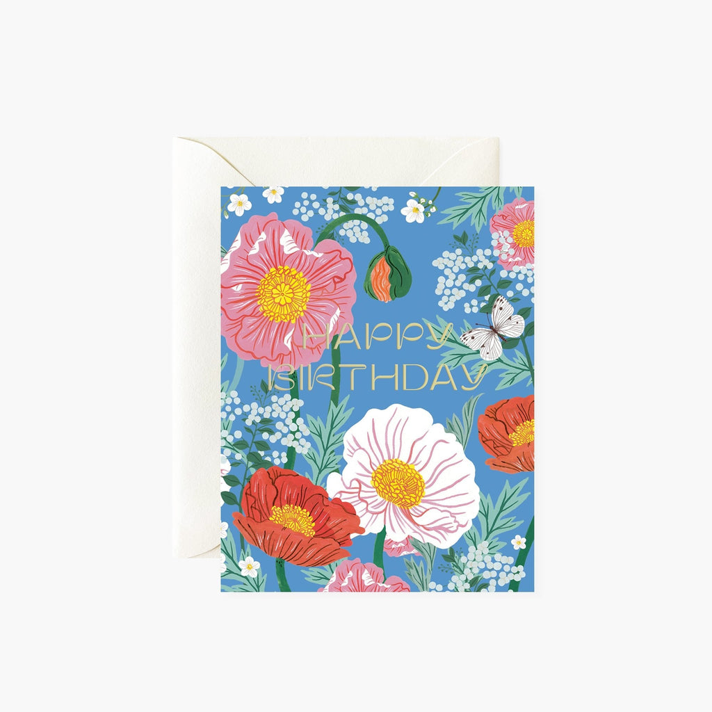 POPPIES | Birthday Card