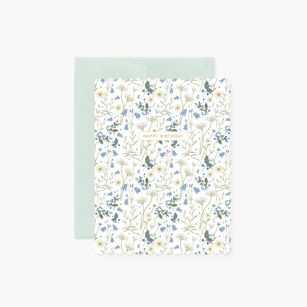 FLORAL PLAINS | Birthday Card