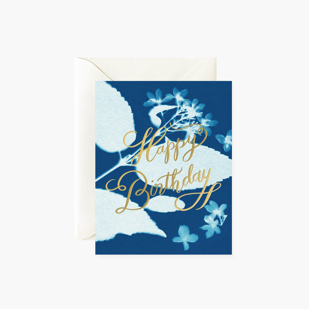 CYANOTYPE | Birthday Card