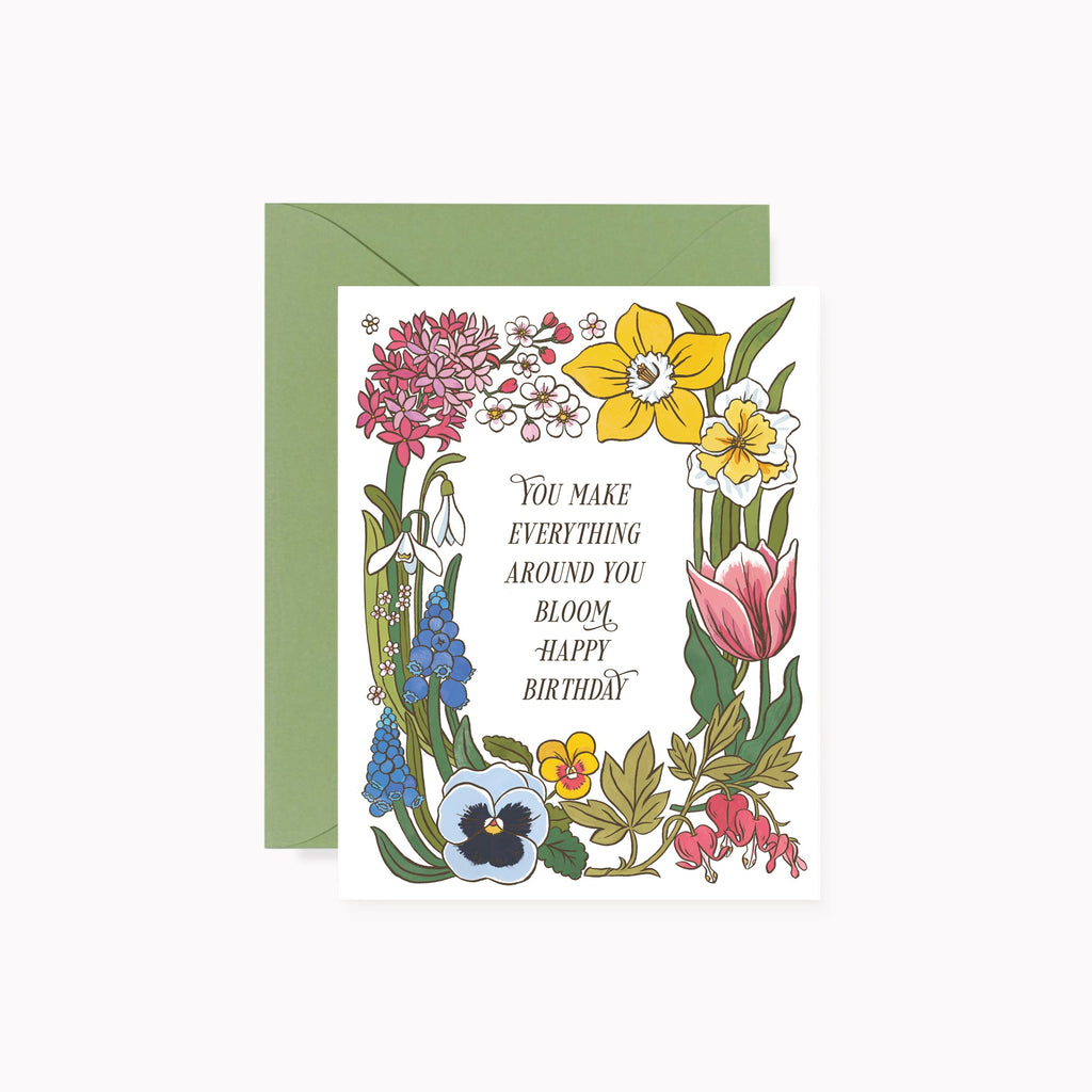 BLOOM | BIRTHDAY CARD
