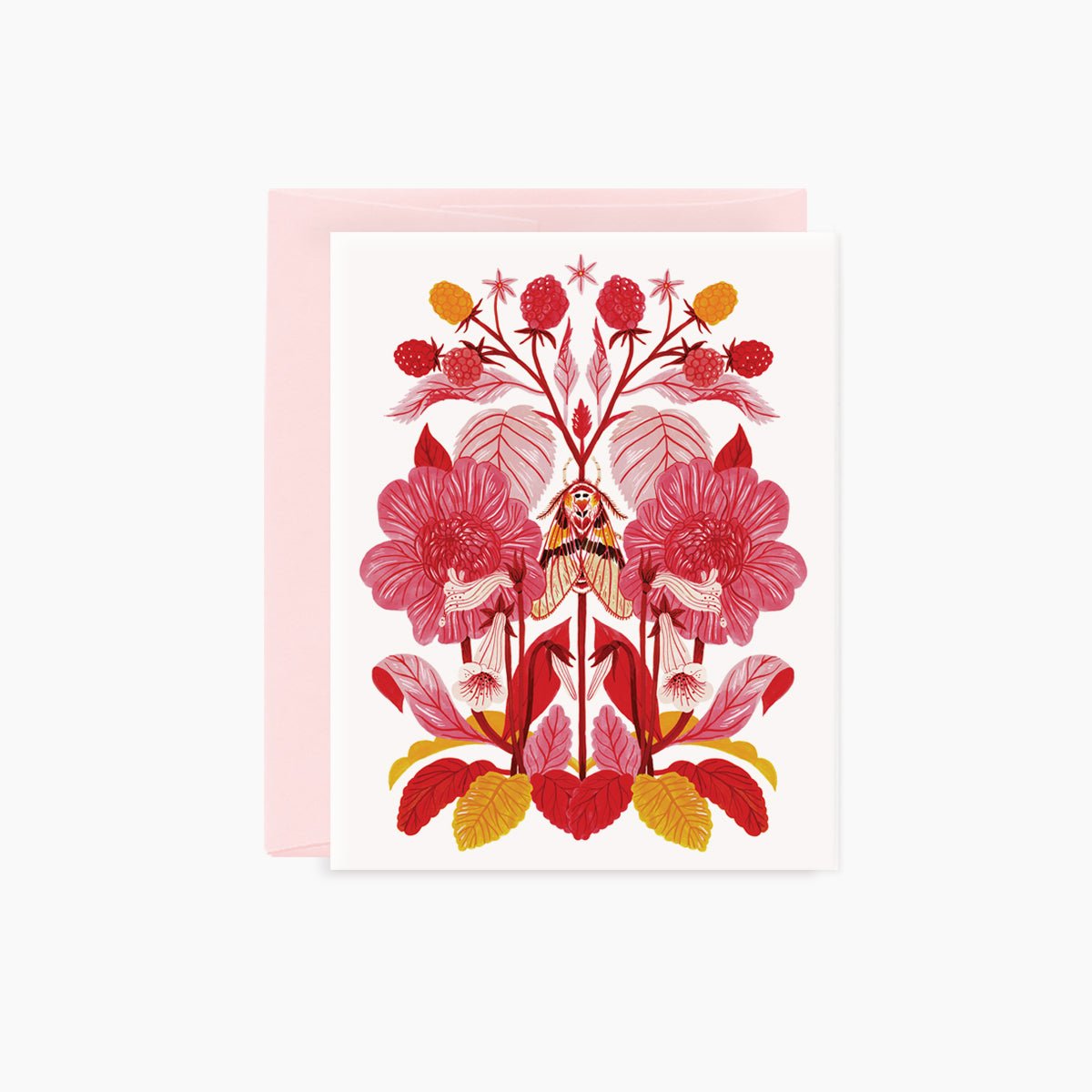 MOTH & FLORA | Greeting Card