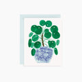 PILEA POT | Greeting Card