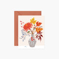 GRAY VASE | Greeting Card