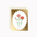 BIRTH MONTH FLOWER | JANUARY | greeting card