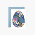 BLUE EASTER EGG |  greeting card