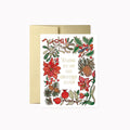 CHRISTMAS FLORALS | greeting card