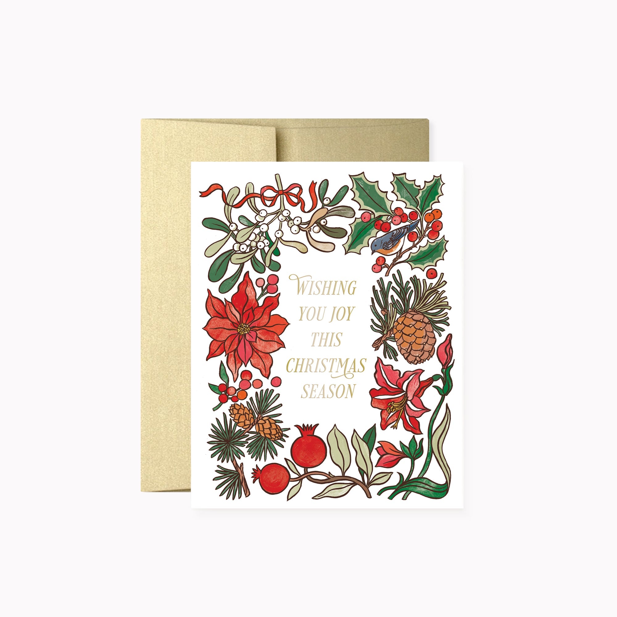 CHRISTMAS FLORALS | greeting card