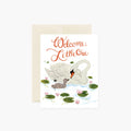 Welcome Little One | Swans Greeting Card