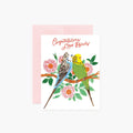 LOVE BIRDS Congratulations | Greeting Card