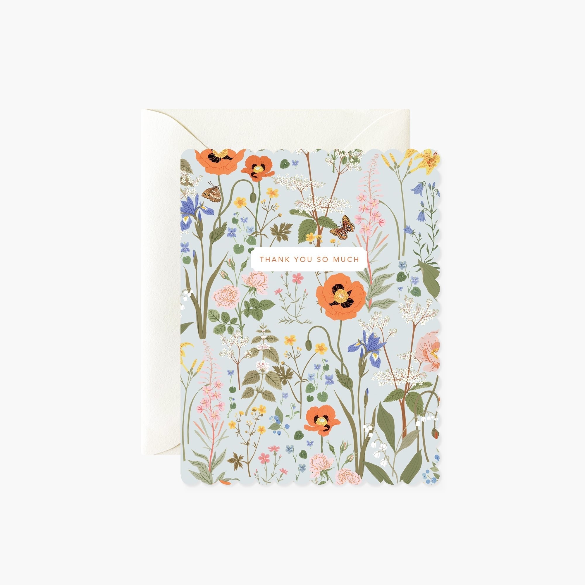 WILD FLOWERS | Thank You Card