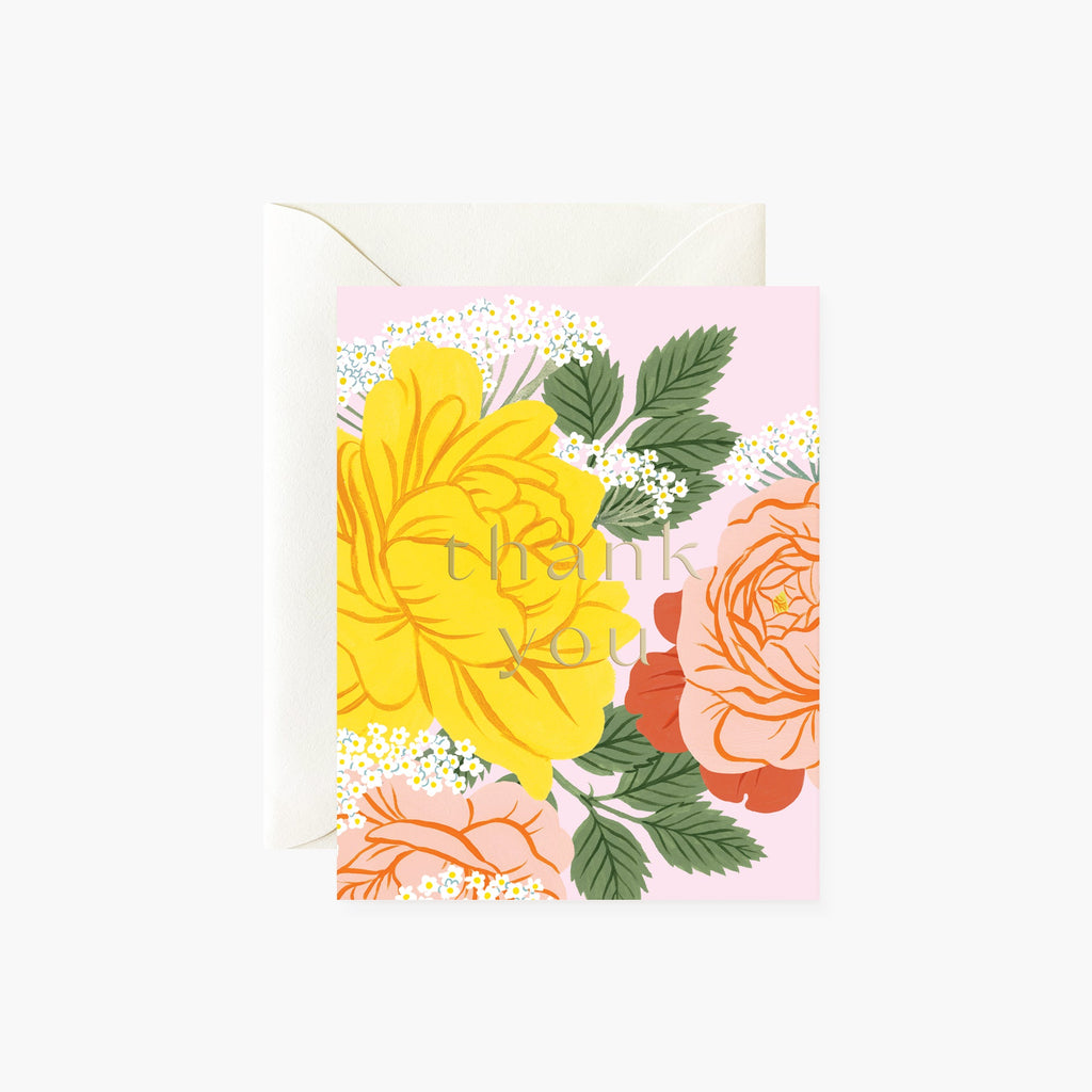 GARDEN ROSES | Thank You Card