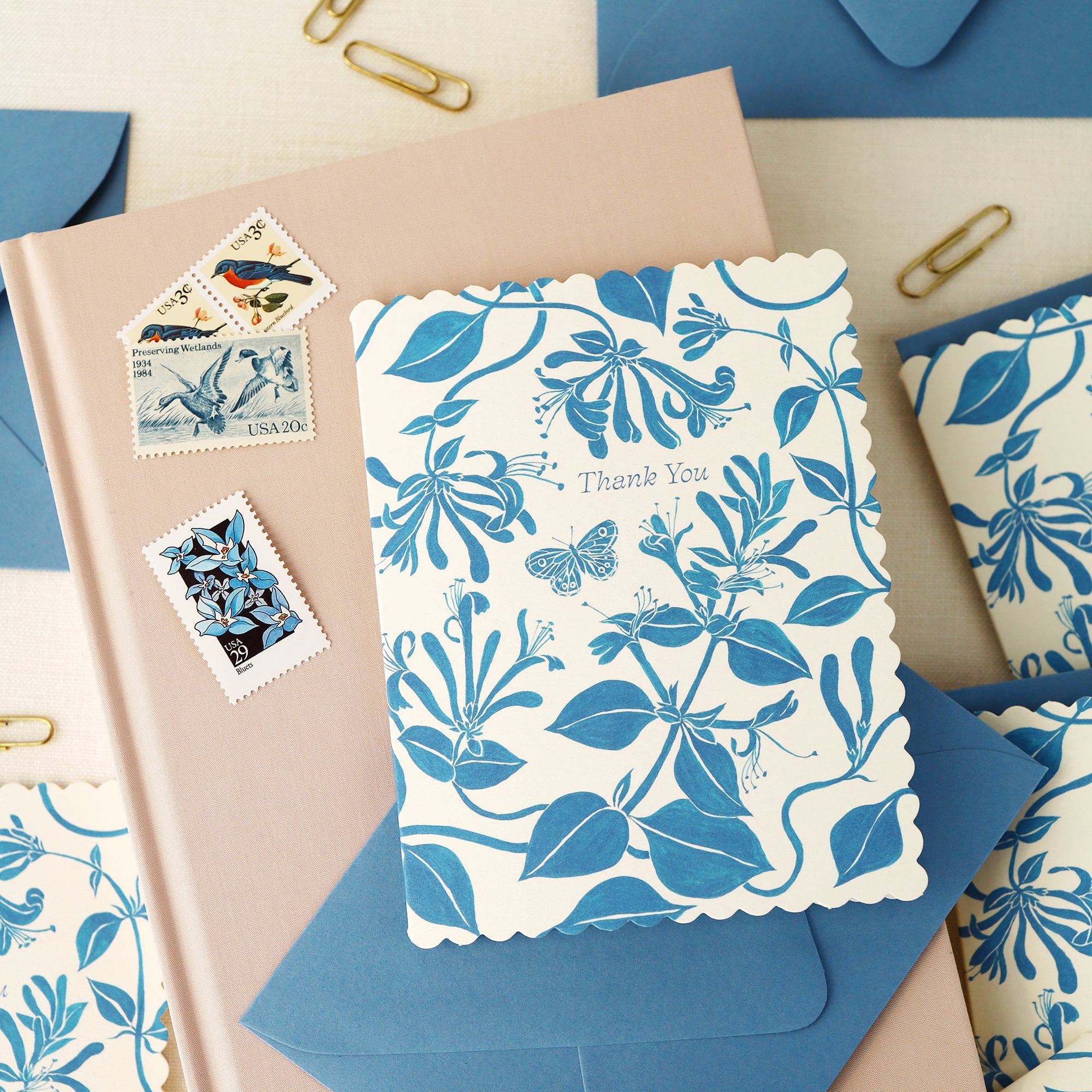 HONEYSUCKLE | Thank You Card