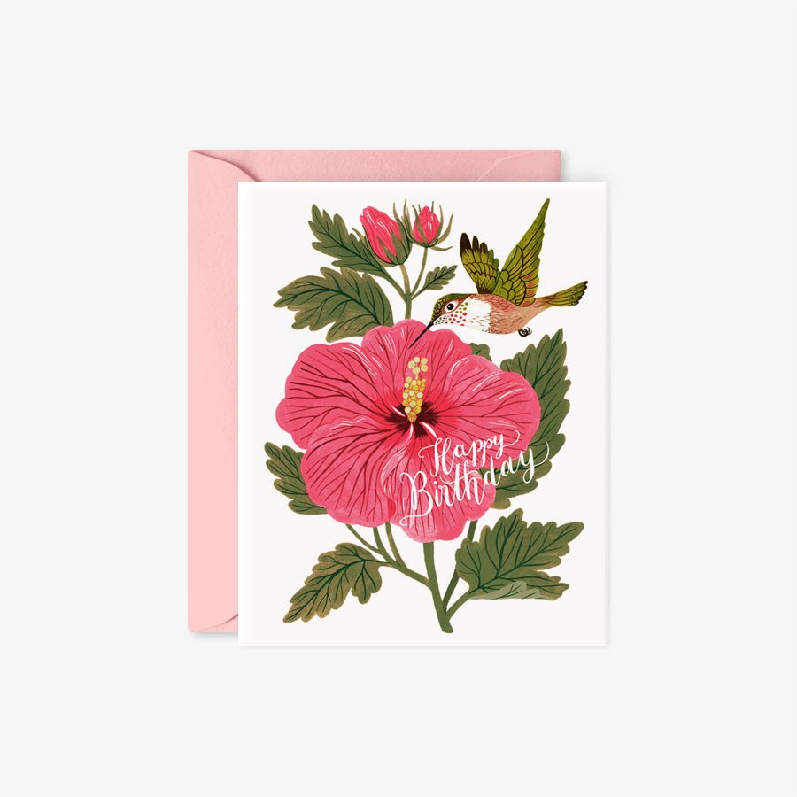 HUMMINGBIRD Birthday Card