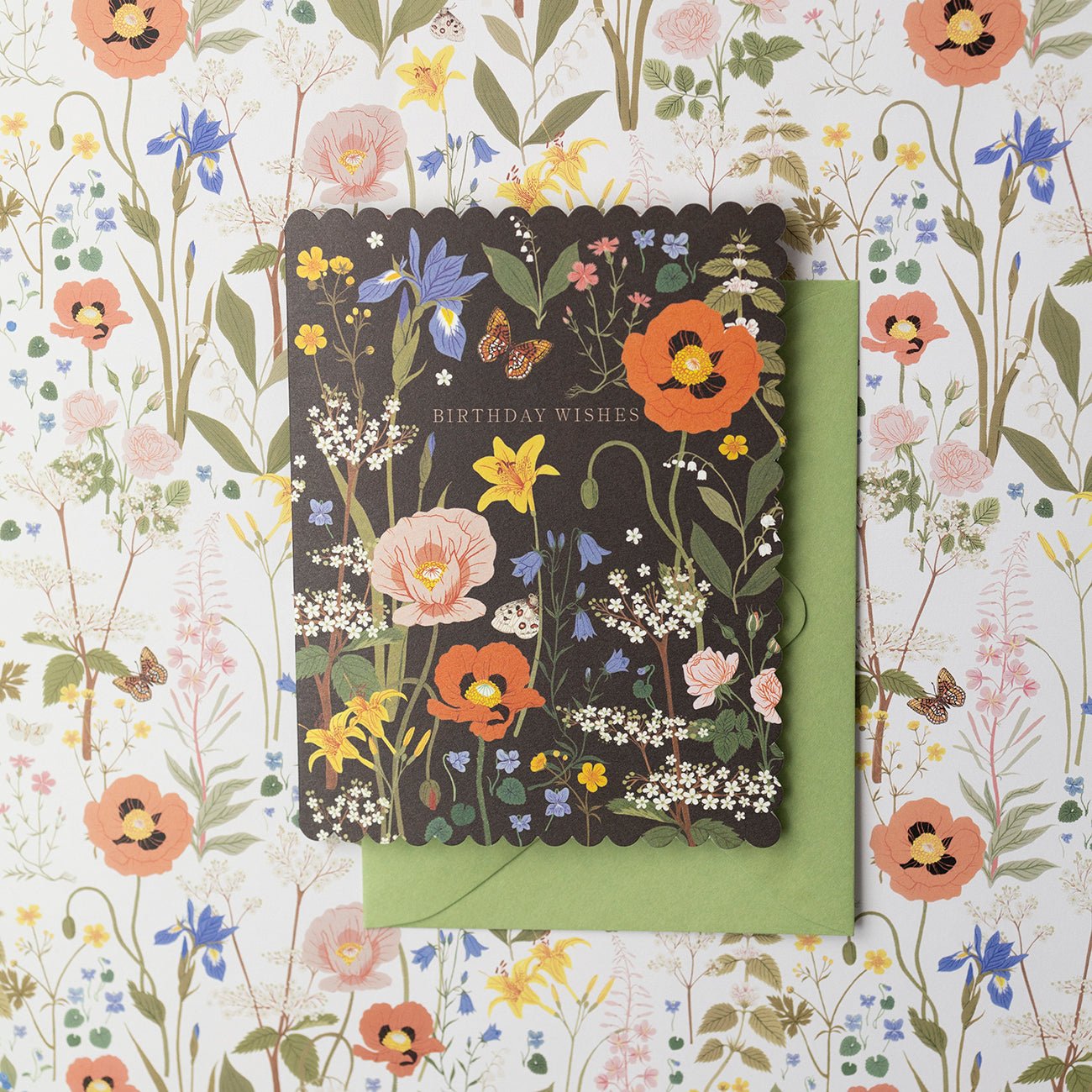 WILD FLOWERS FIELD | Birthday Card