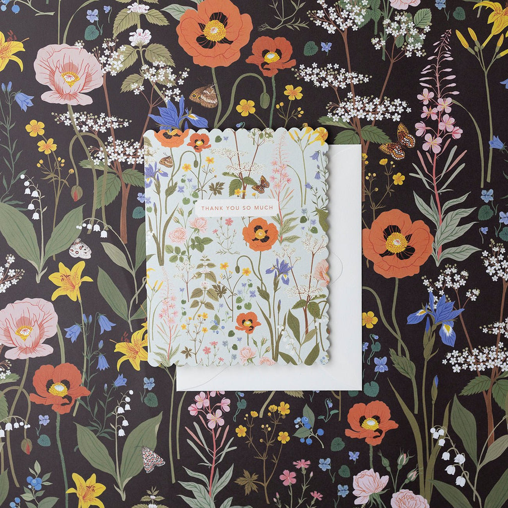 WILD FLOWERS | Thank You Card