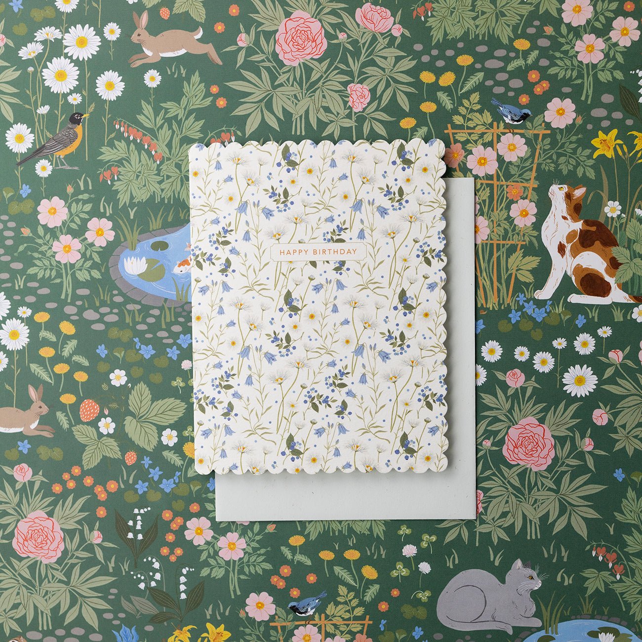 FLORAL PLAINS | Birthday Card
