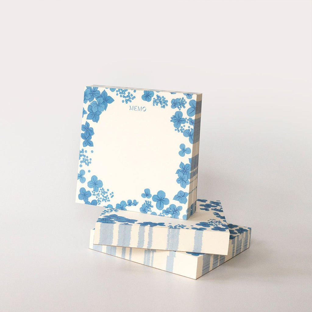 HYDRANGEA | Block Notepad