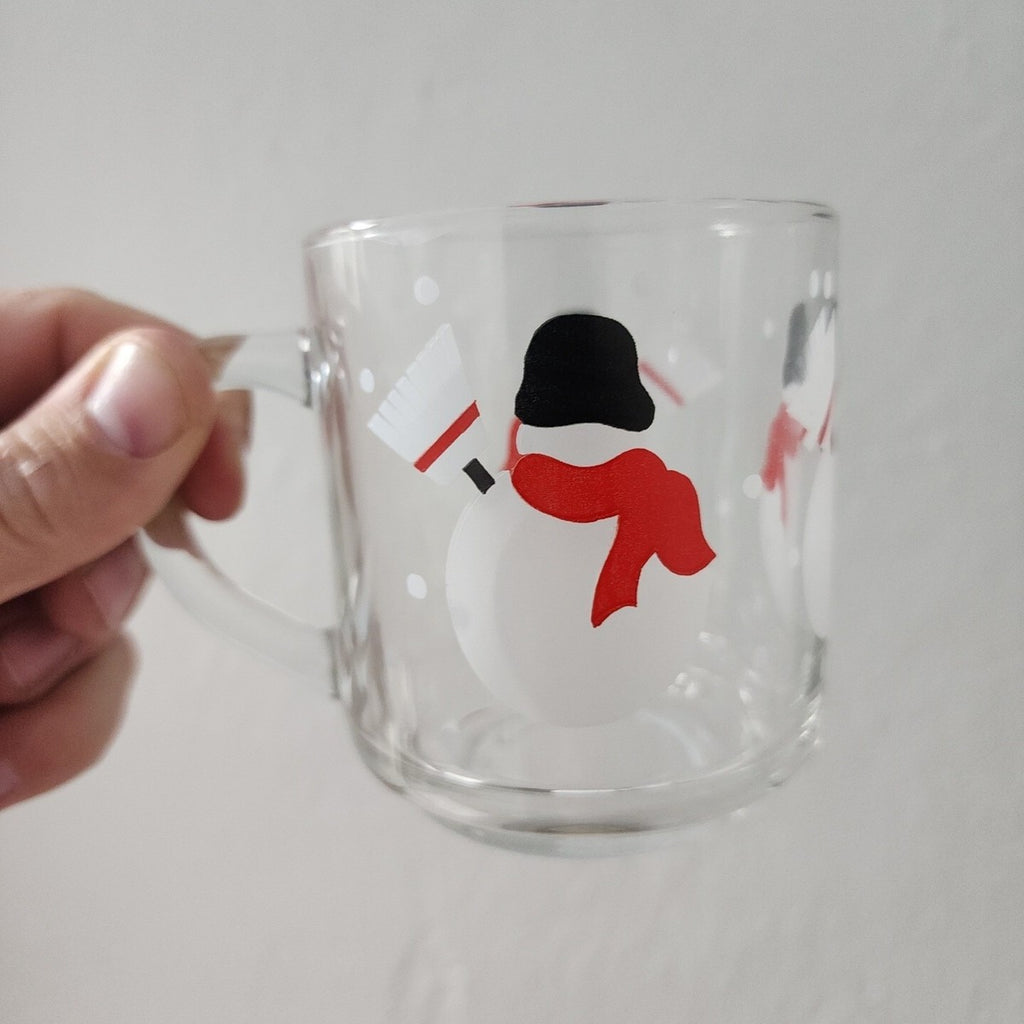 Vintage Luminarc Snowman Mug