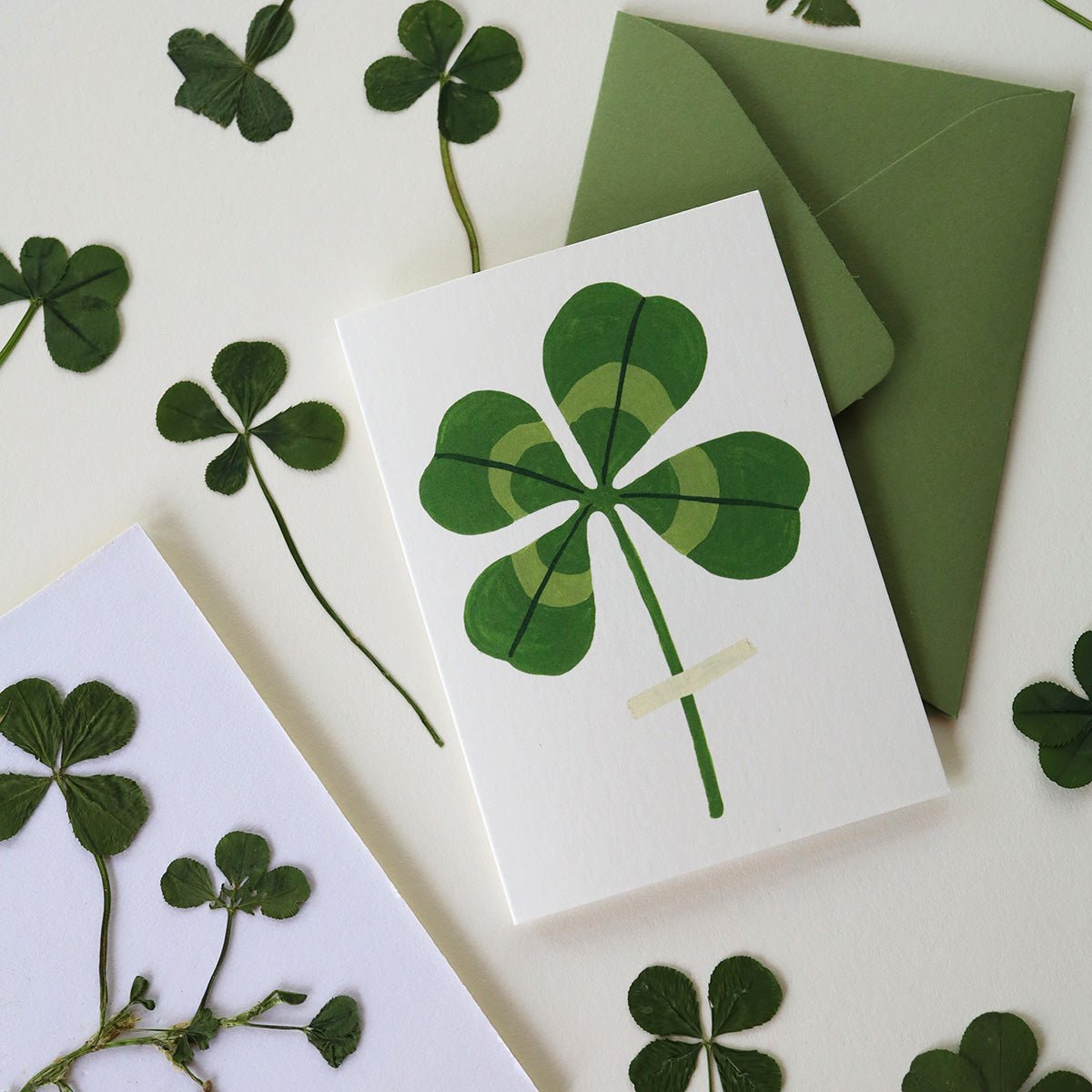 FOUR LEAF CLOVER | mini card