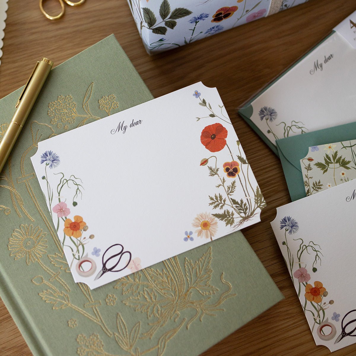 HERBARIUM  Notecards | Set of 4