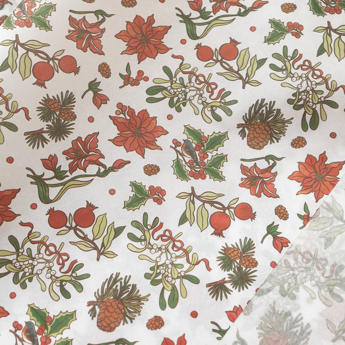CHRISTMAS FLORALS | Tissue Paper (10 sheets)