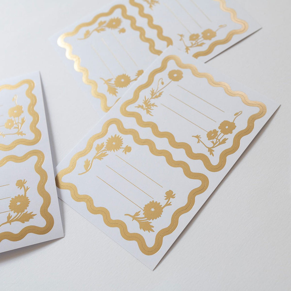 FLORA | DECORATIVE LABELS, PACK OF 6