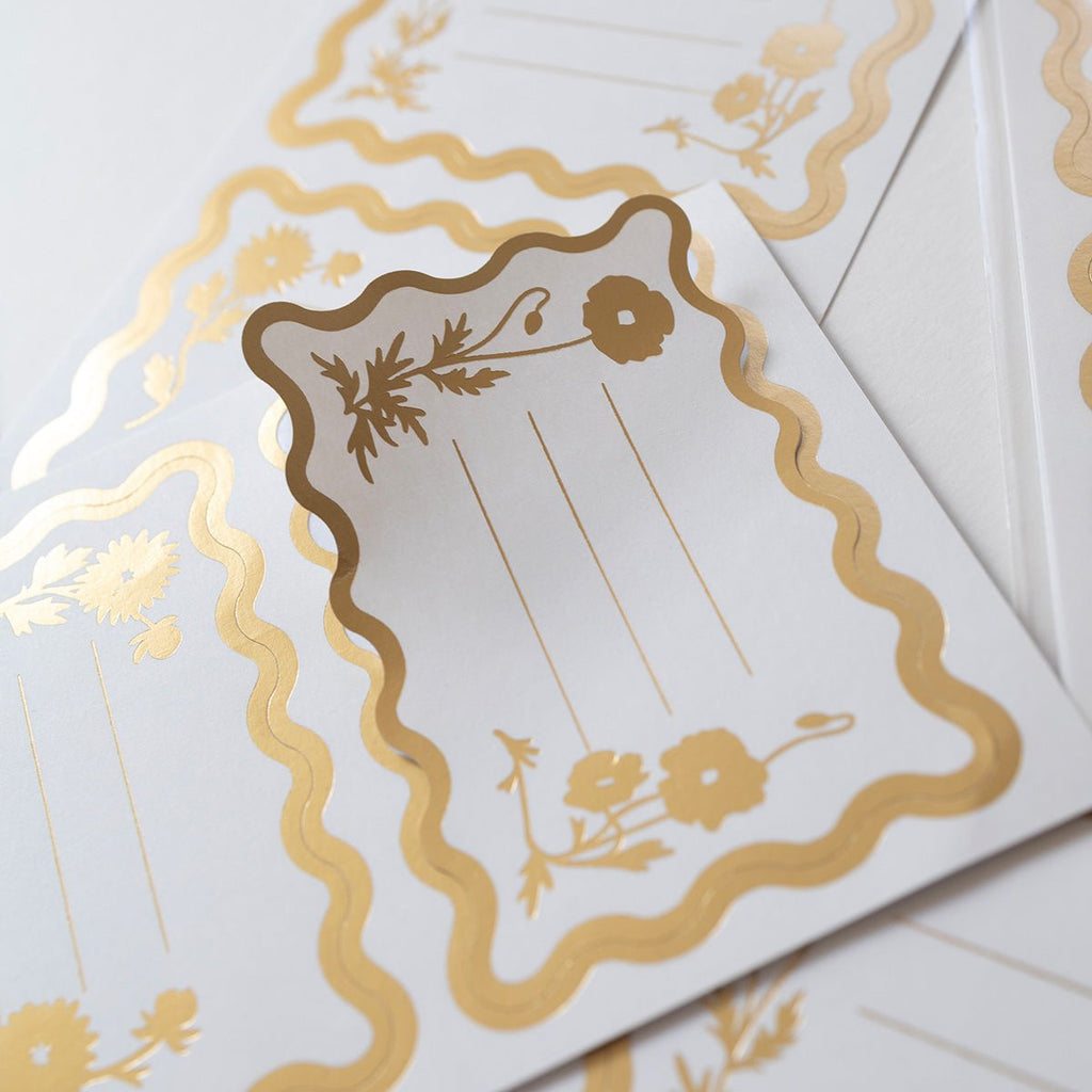 FLORA | DECORATIVE LABELS, PACK OF 6