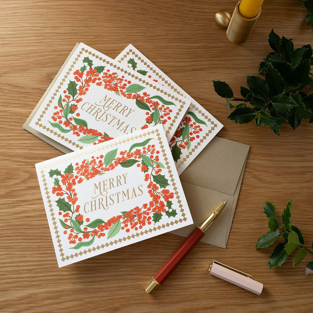 WINTER BERRIES |  Holiday Card