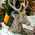 Silver Stag Wine Holder