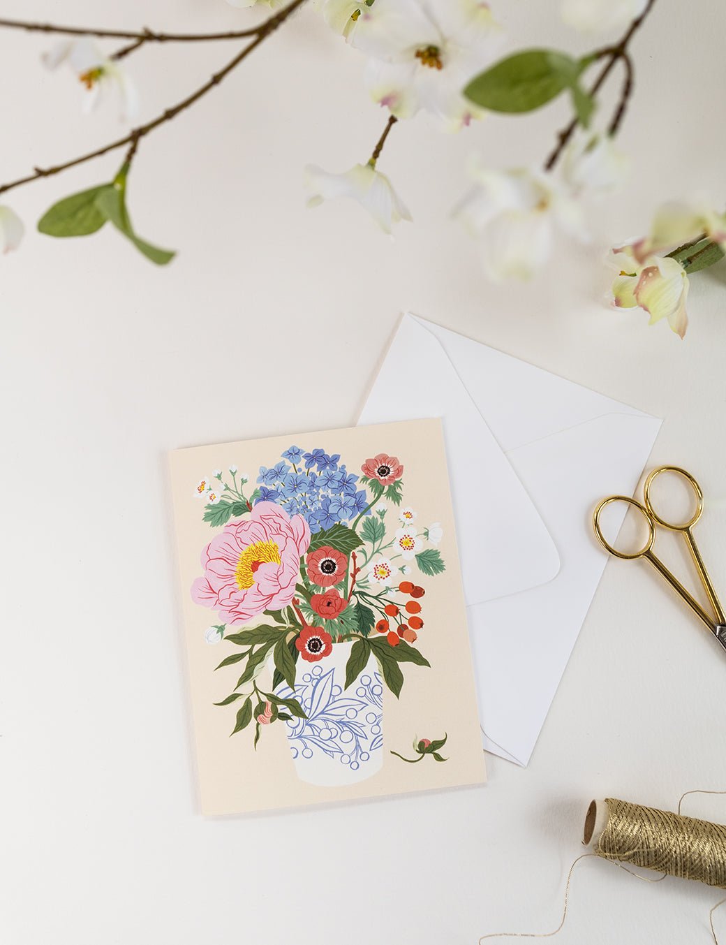GATHERED GARDEN | Greeting Card