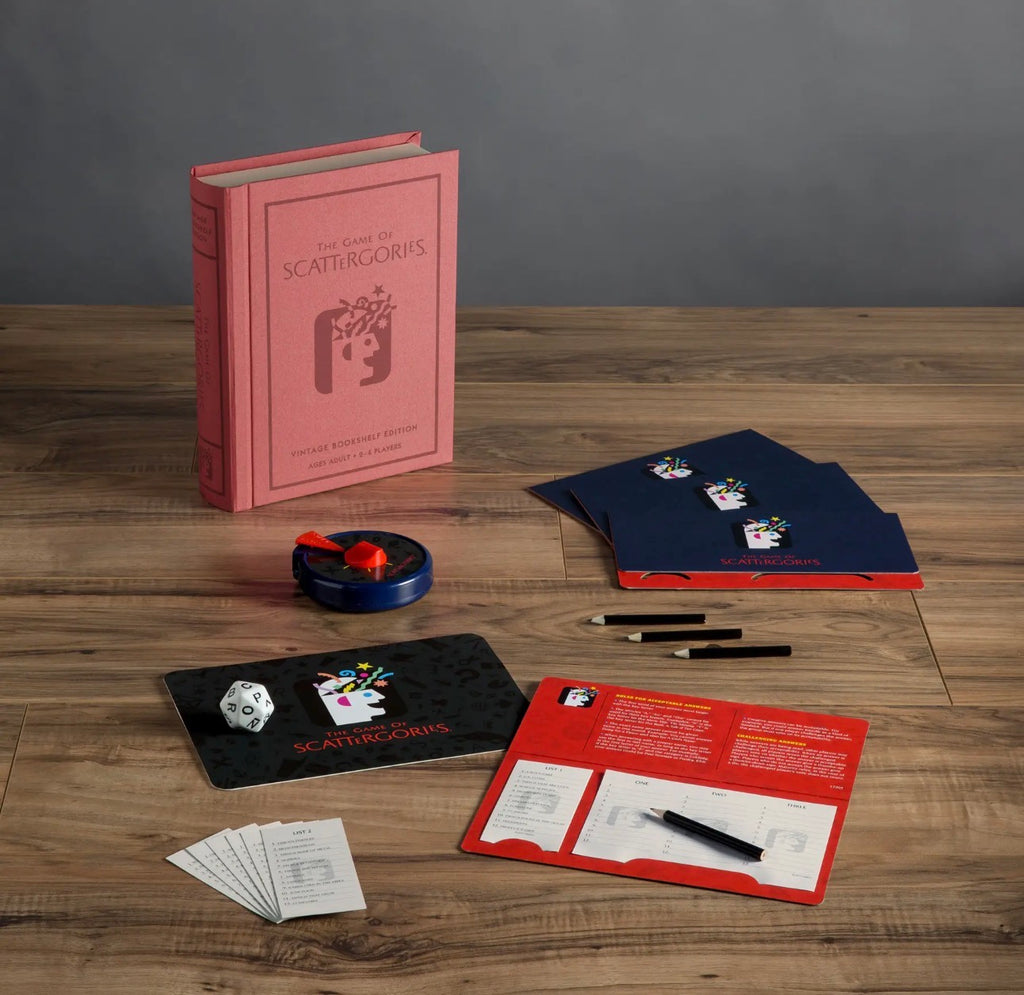 Scattergories Vintage Bookshelf Game