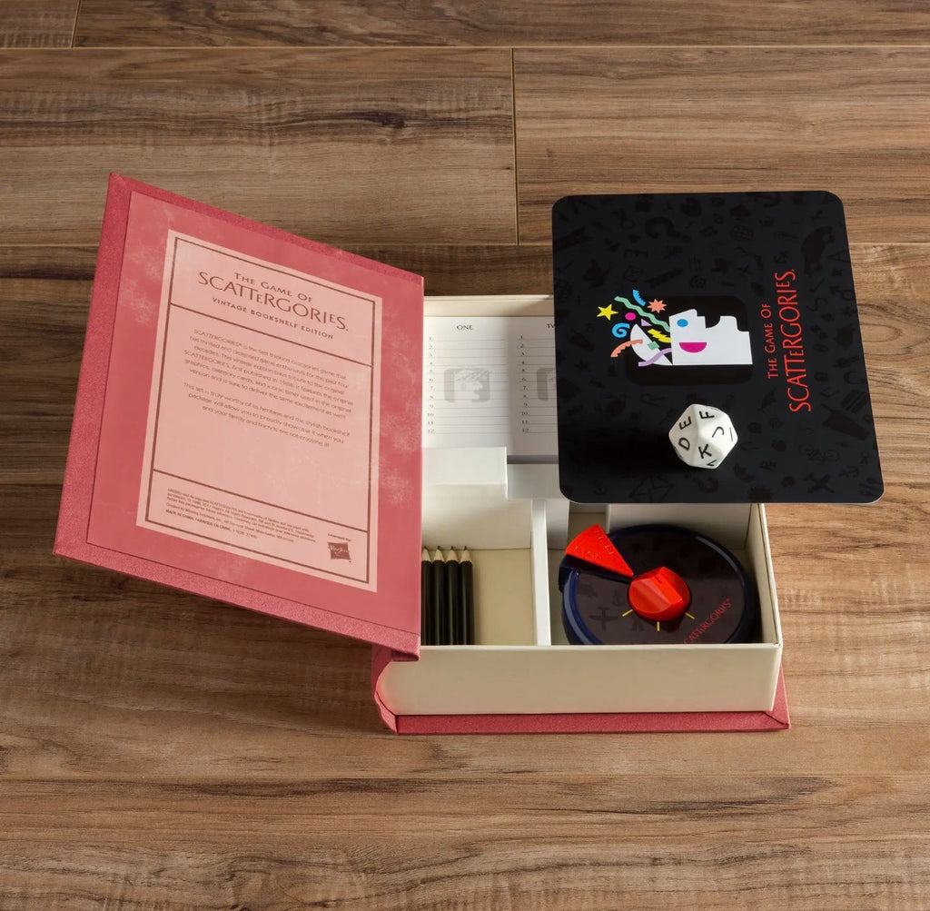Scattergories Vintage Bookshelf Game